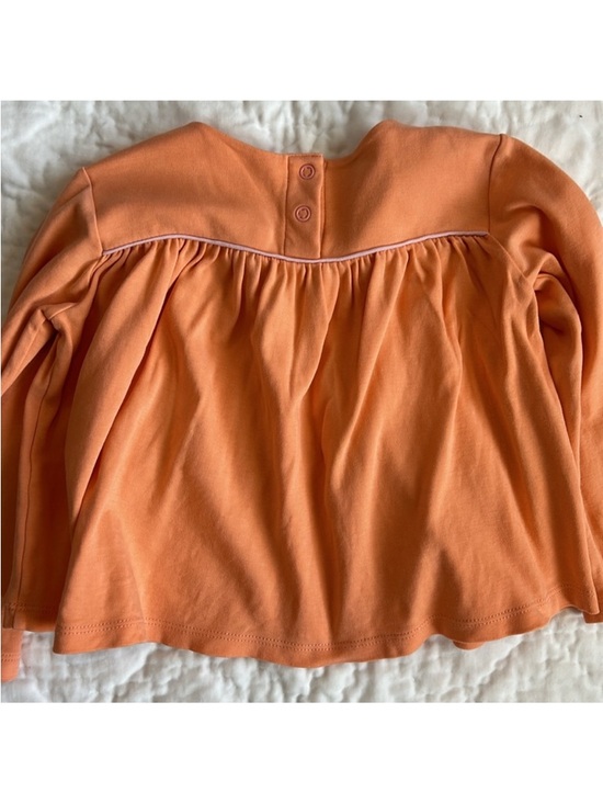 Beaufort Bonnet Co Long Sleeve Dowell Day Swingy Top Seashore Sherbert - Girls 7 - Picture 2 of 7